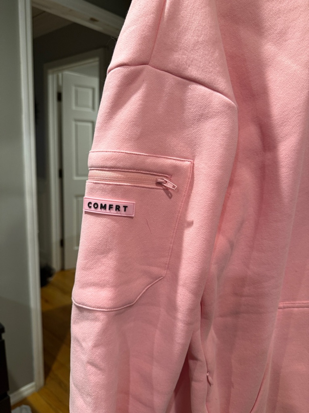 Comfort Colors Dusty Pink Utility Sleeve Jacket
